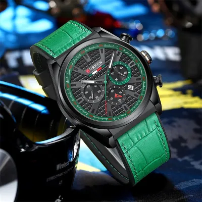 CURREN CARREON 8392 MEN'S WATERPROOF WATCH W7T48H